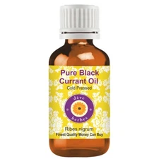 Pure Black Currant Oil (Ribes nigrum) Cold Pressed For Skin and Hair