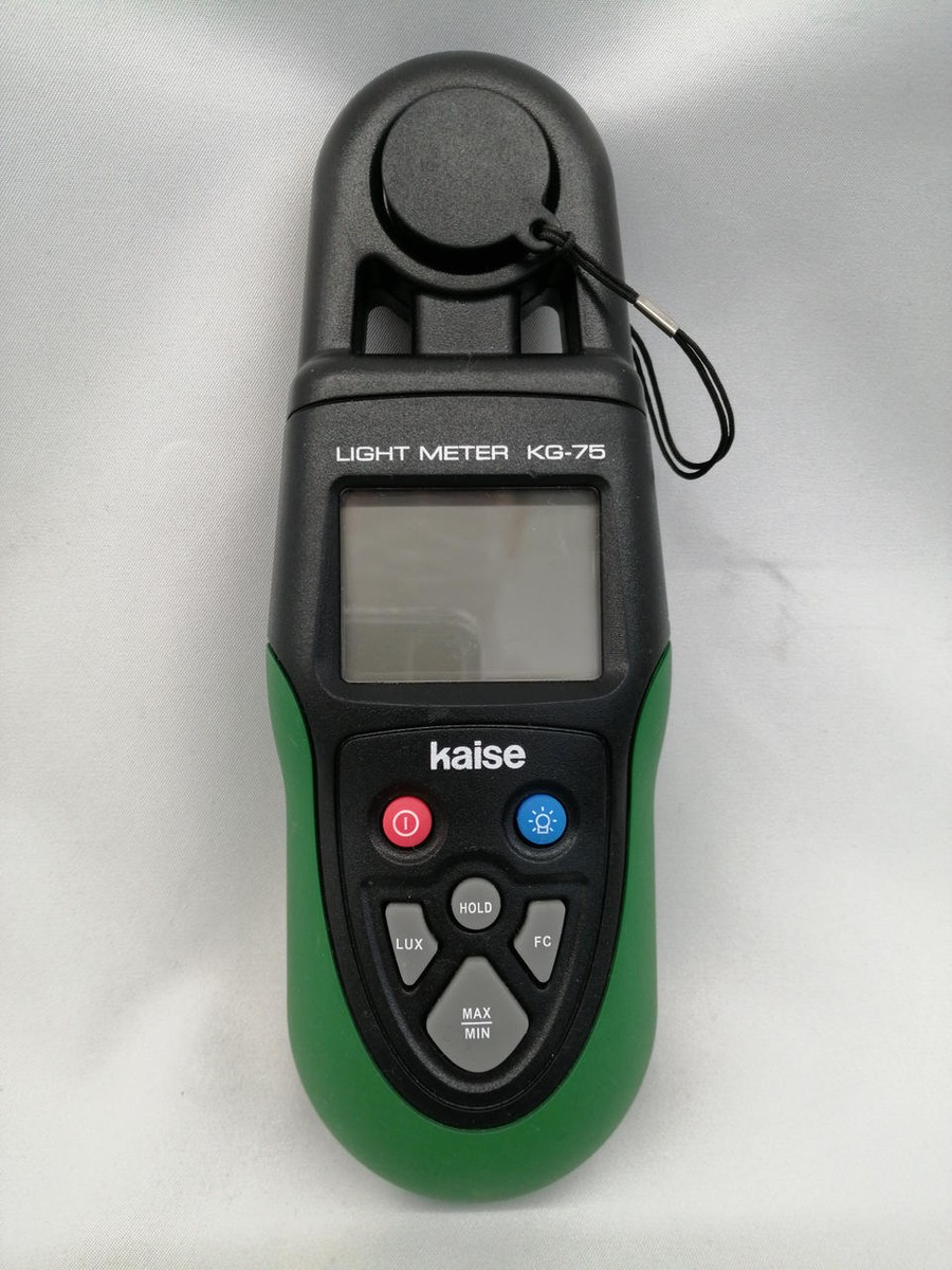 Kaise Digital Light Meter Model KG 75 Range 0 to 99990 Lux Silicon Photodiode eBay