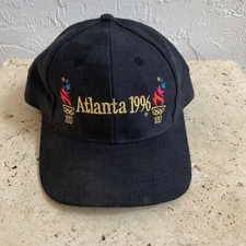 1996 Atlanta Olympics Games Collection by The Game Baseball Hat Cap Black
