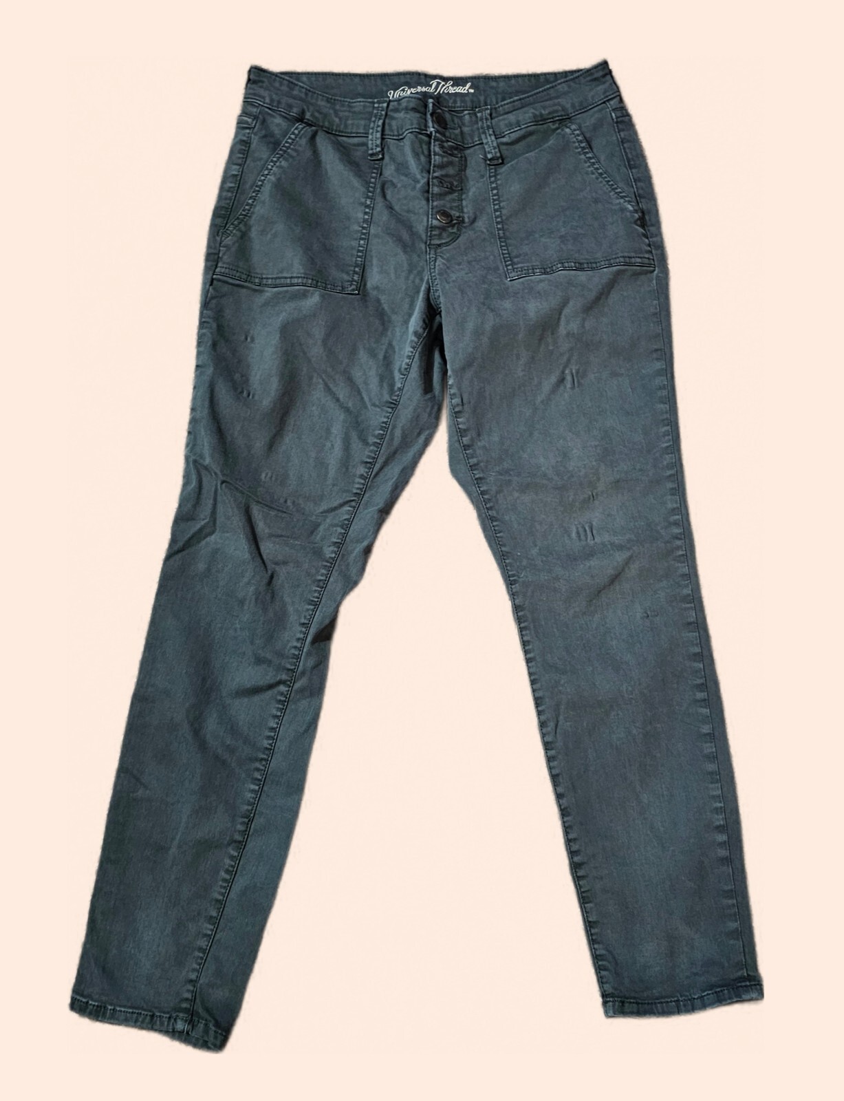 Universal Thread Jeans Y2k Button Fly Womens 10 3… - image 1