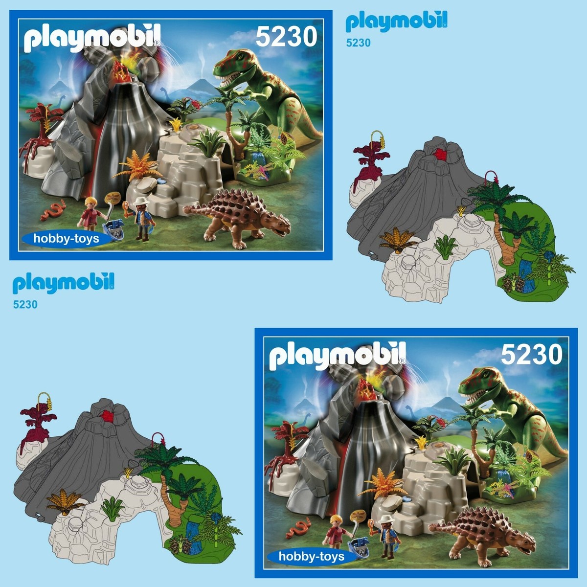 Playmobil 5230 5231 5232 5233 5234 5235 5236 * DINOSAURS * SPARE