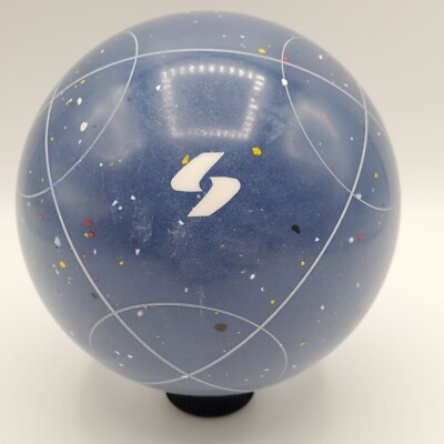 Sportcraft Blue Circle Pattern Bocce Ball Replacement Sports Craft Color Flakes 