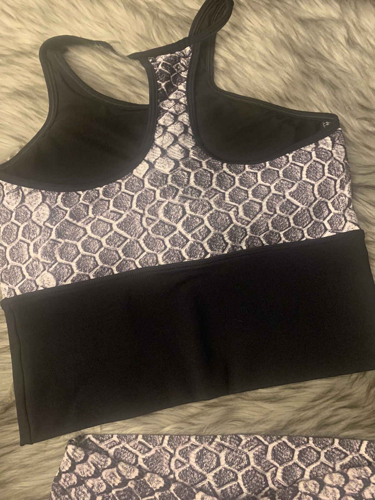 Snake Print Legging Set - Gem