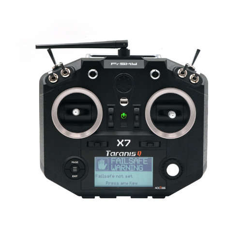 Frsky Taranis Q X7 Access 2.4G 24CH Radio Transmitter No Battery (Black) - Used