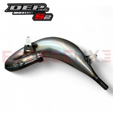 KTM SX125 SX144 SX150 DEP TUBO TESTATA ANTERIORE ACCIAIO METALLO NUDO 2007-2010