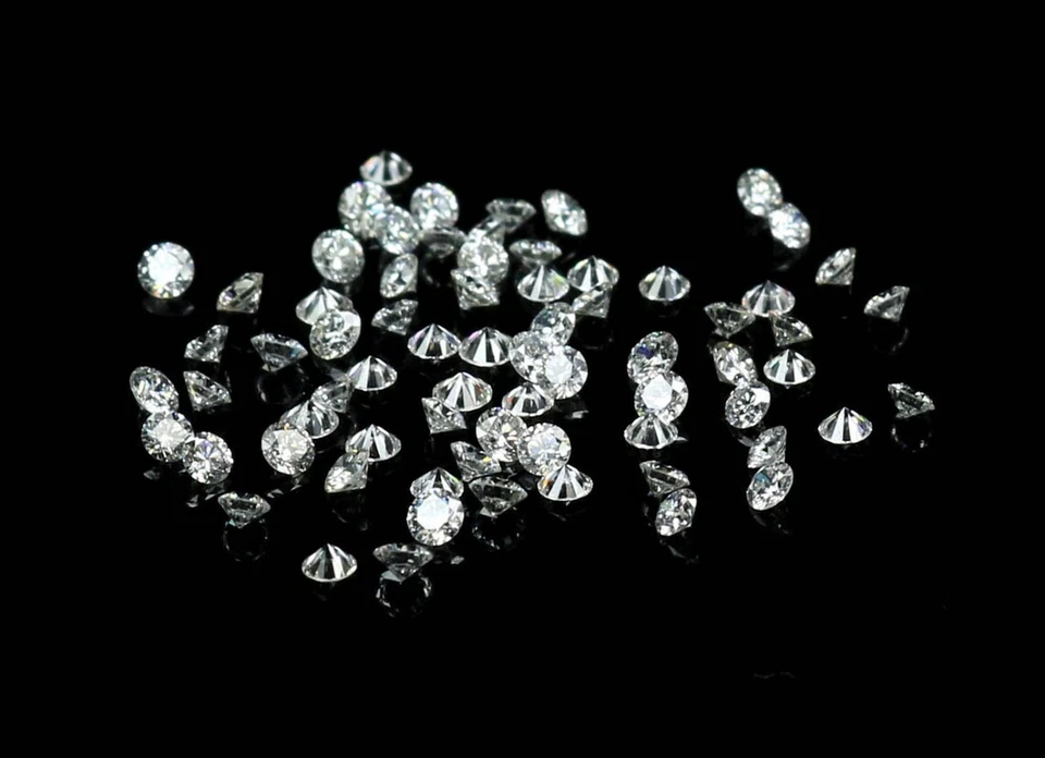 0.80 To 2.00 MM Lab Grown Loose White Diamond Round Cut Lab Creted Diamond Q102 - Image 4 of 4