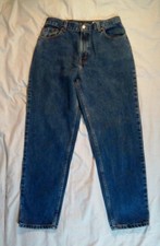 Levis 550 Relaxed Fit Made In USA Size 12 Mis S High Waist Tapered Leg Mom Jeans