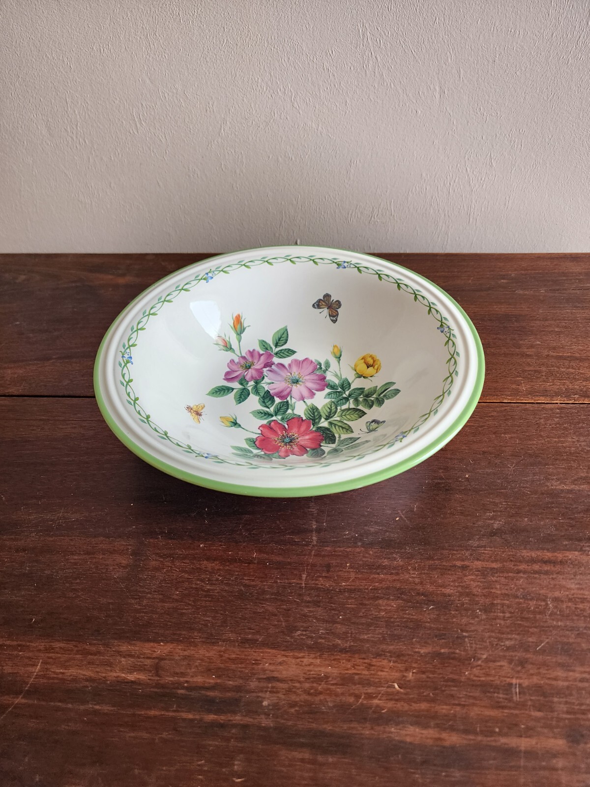 VTG Studio Nova Garden Bloom Vegetable Service Bowl 9-3/4