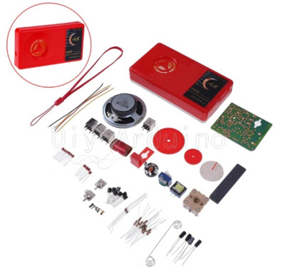 1 Set 7 Tube AM Radio Electronic HX108-2 DIY Kit Electronic Learning Kit NEW