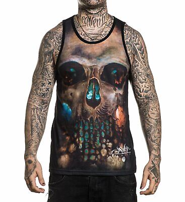 Sullen Art Collective comprometido Negro Camiseta De Máquina de Tatuaje M-3XL