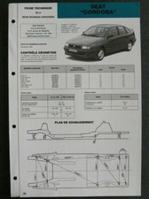 Revue technique Seat CORDOBA