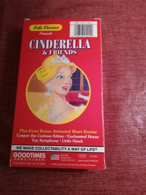 Cinderella And Friends Vhs(Kids Klassics)Rare | eBay