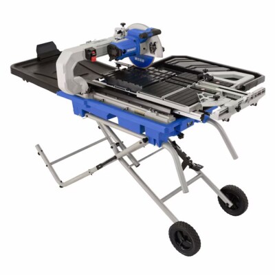 Kobalt 10-in 15-Amp Wet Sliding Table Tile Saw with Stand Kobalt 10-in 15-Amp Wet Sliding Table Tile Saw with Stand