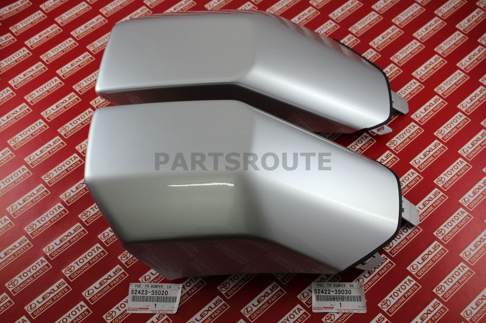 Toyota FJ Cruiser OEM Genuine Front Corner Bumper End Cap Pad LH & RH 20072014 eBay