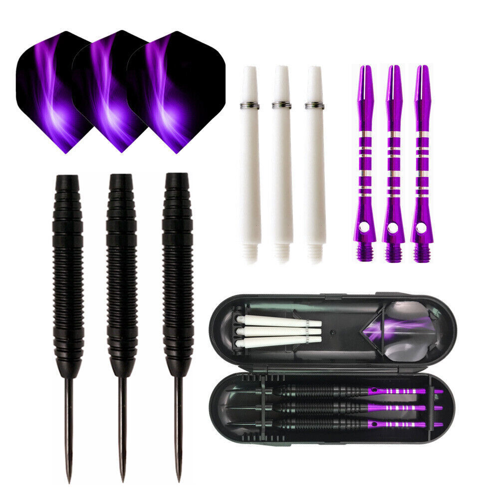 3Pcs 23g Professional Tungsten Steel Needle Tip Darts Set With Carry Case Gift