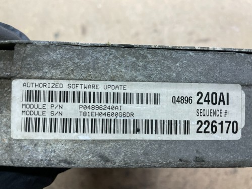 2000 Chrysler 300M Engine Control Unit ECU ECM N4690 DG OEM - Picture 3 of 4