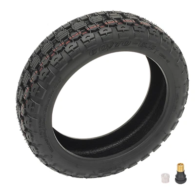ESCOOTERVISION Segway Ninebot F3 Pro Vorne Off Road Reifen 60/70-6.5 Zoll Tubeless mit Ventil