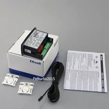 Black Dixell Freezer Temperature Thermostat Controller NTC Probe XR02CX-5N0C1 