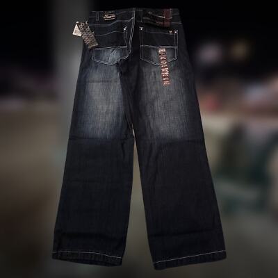 Vintage New With Tag Southpole brown tab relaxed baggy fit Jeans
