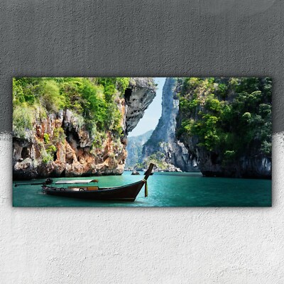 Tropisch Insel im Thailand 100x50 Leinwand Wandbilder Canvas Deko