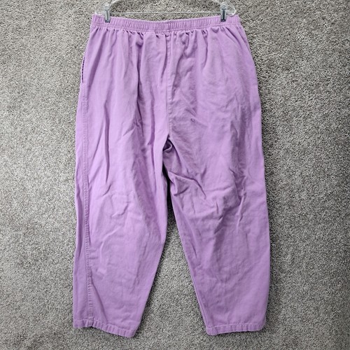 Pantalones para mujer Woman Within calce clásico púrpura talla 24 W - Imagen 6 de 11
