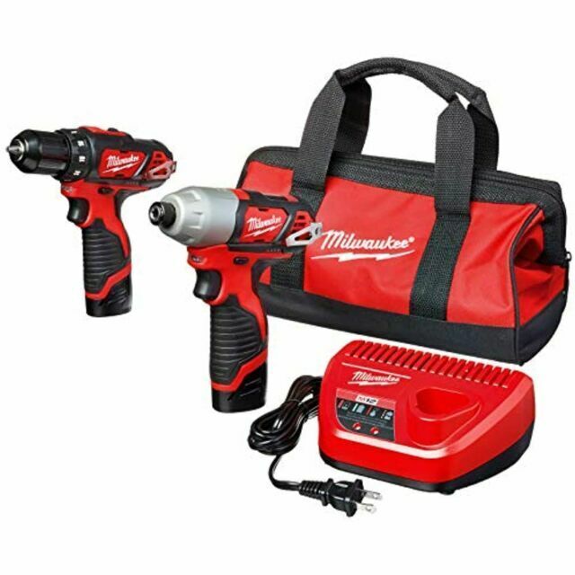 Milwaukee M12 12V Cordless Drill Driver Kit (2497-22) for sale online ...