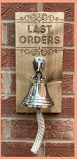 Last Orders bar bell - Home Bar / Pub Shed / Mancave / Homebar Barware Accessory