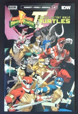 MMPR TMNT II #4 (2022) - COVER A - New Bagged