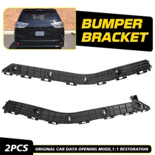 For 2011 20 Toyota Sienna Rear Bumper Cover Retainer Brackets Left Right Pair H