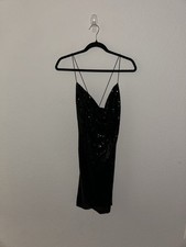 Sequins Black Party Dress