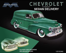 Moebius 2303 1947 Chevrolet Fleetmaster Sedan Delivery plastic model kit 1/25