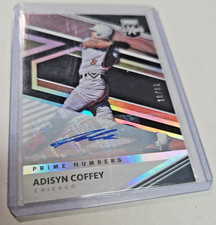 2020 Panini Elite Extra Edition - Adisyn Coffey #110 Prime Numbers B Signatures