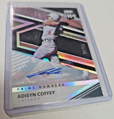 2020 Panini Elite Extra Edition - Adisyn Coffey #110 Prime Numbers B Signatures