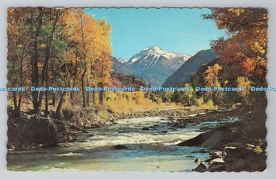 R785317 Mt Abram and Uncompahgre River in the San Juan Mountains Sanborn Souveni