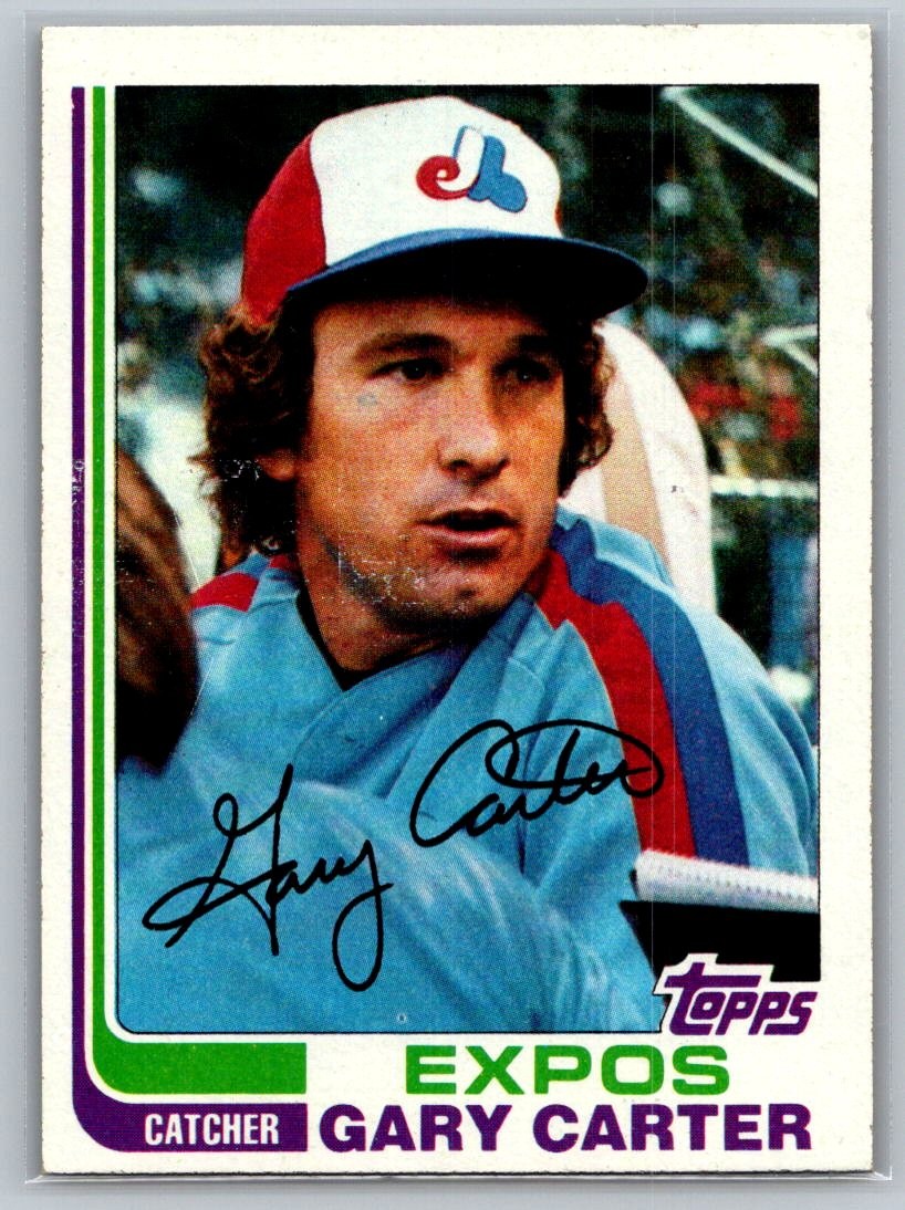 Gary Carter 1982 Topps #730 Montreal Expos - Free Shipping
