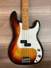 H.S.Anderson P-Style Vintage Japanese 70s Sunburst with Wear