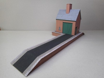 Spur O Industriegebäude Modelleisenbahn