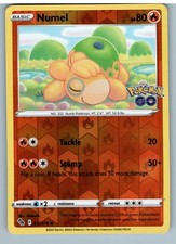 Numel 013/078 Common Pokemon GO Pokemon Reverse Holo Near Mint