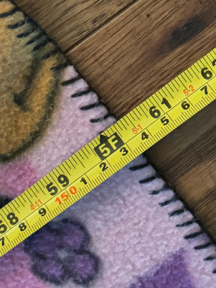 Manta polar vintage Nick Jr. Angelica Susie Best Friends Rugrats Kimi rosa Foto 4 de 4