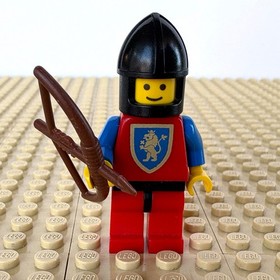 LEGO Castle, Lion Knights: Crusader Lion, BOW, cas222, 6080, KING's CASTLE, 1984