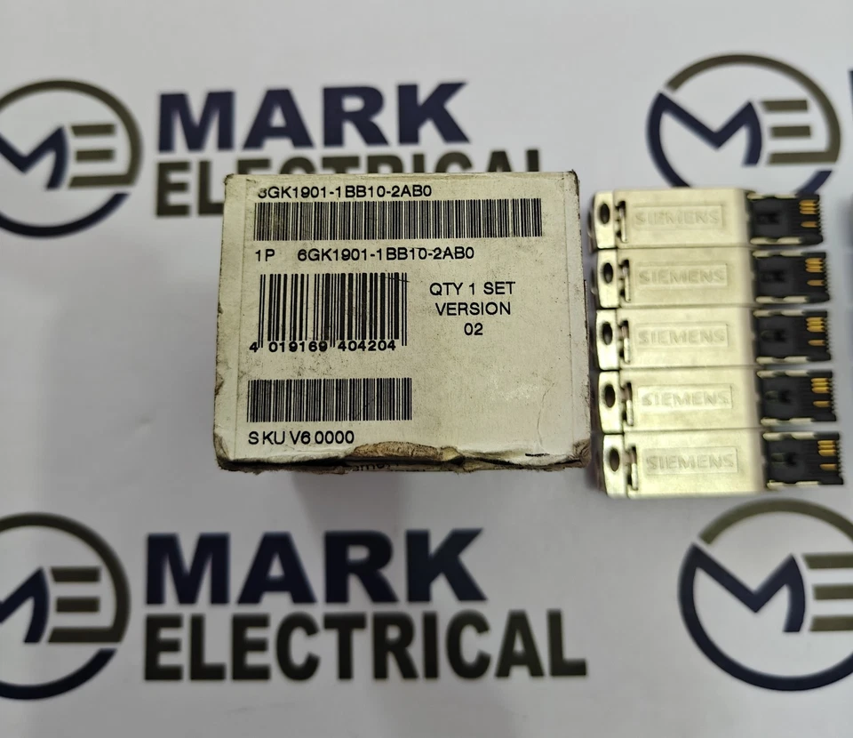 6GK1901-1BB10-2AB0 SIEMENS INDUSTRIAL ETHERNET FC RJ45 PLUG 180 LOT OF 10PCS - Image 2 of 4