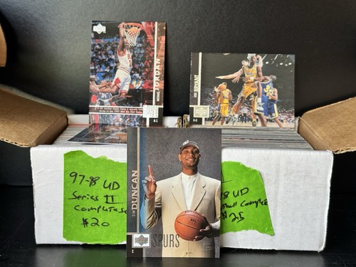1997-98 Upper Deck Series 1 & 2 Basketball Complete Set (1-360)