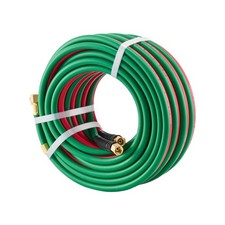 Uimoso Oxygen Acetylene Hose 1/4-Inch x 50FT 300PSI Max Working Pressure