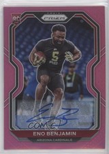 2020 Panini Prizm Rookie Pink Prizm Auto Eno Benjamin #324 Auto a8r