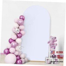Wedding Arch Cover, Spandex Fitted Wedding Arch Stand Covers for 6FT White