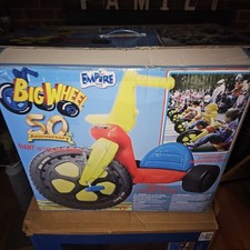 The Original Big Wheel 50th Anniversary Ride On Tricycle 19053 NEW, OPEN BOX