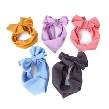 Cute Hat Pet Headband Caps with Bowknot Decorations Costume Accessory Headwear