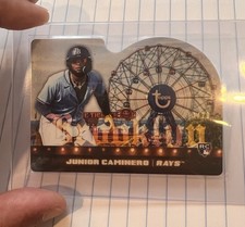 2024 Topps Brooklyn Collection Junior Caminero Die Cut Rookie Card 13/20 Rays Rc