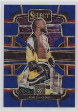2024 Panini Select WWE Concourse Blue Wave Prizm 1/49 Kofi Kingston #90 1n1l