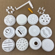 12 Popeil Ronco Pasta Maker DISCS DIES Set wi...